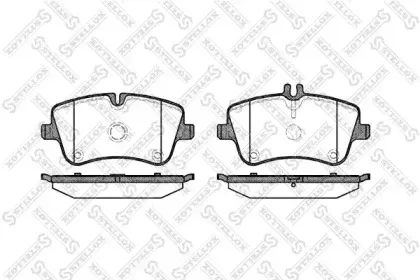 Комплект тормозных колодок, дисковый тормоз STELLOX купить